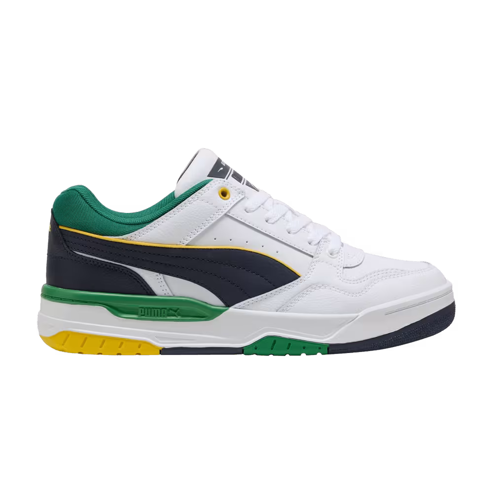 Puma Rebound White Archive Green Navy