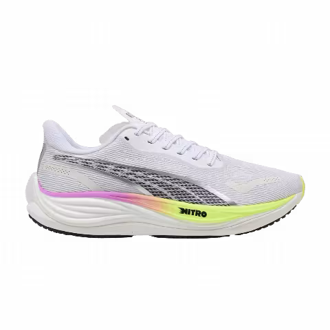 Puma Velocity Nitro 3 'White Pure Magenta Yellow Alert'