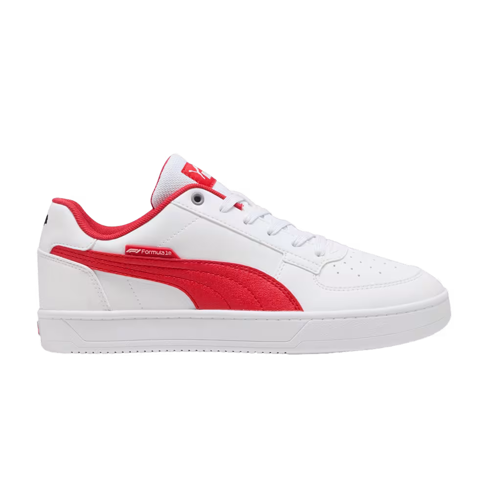 Formula 1 x Puma Caven 2.0 White Pop Red