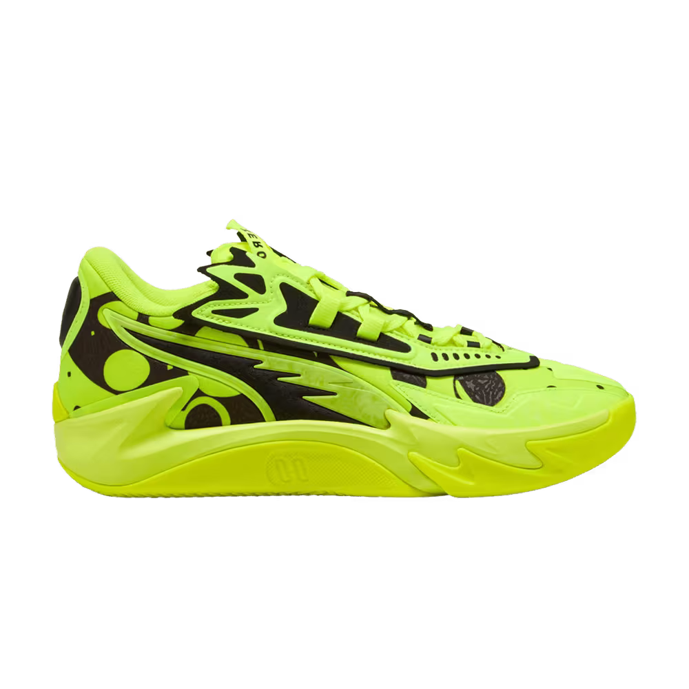 Puma Scoot Zeros 2 Yellow Alert Black