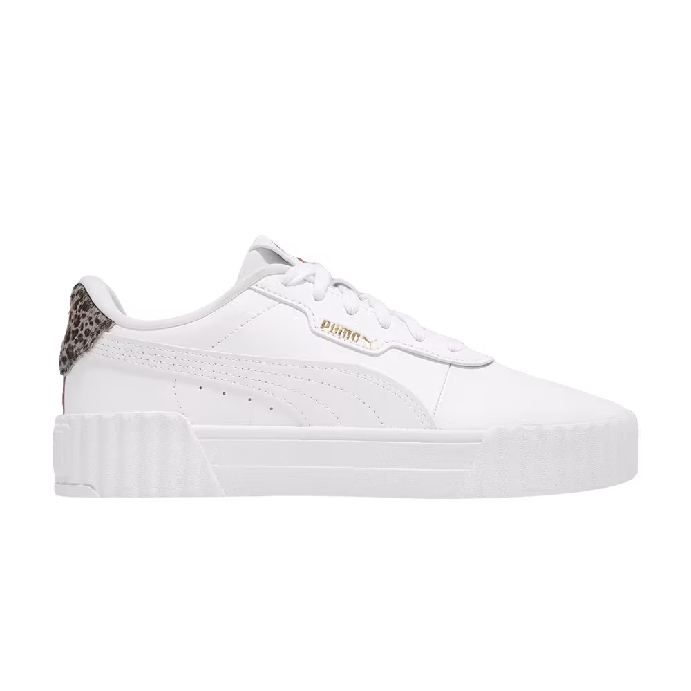 Puma Women's Carina 3.0 Animal Flair White