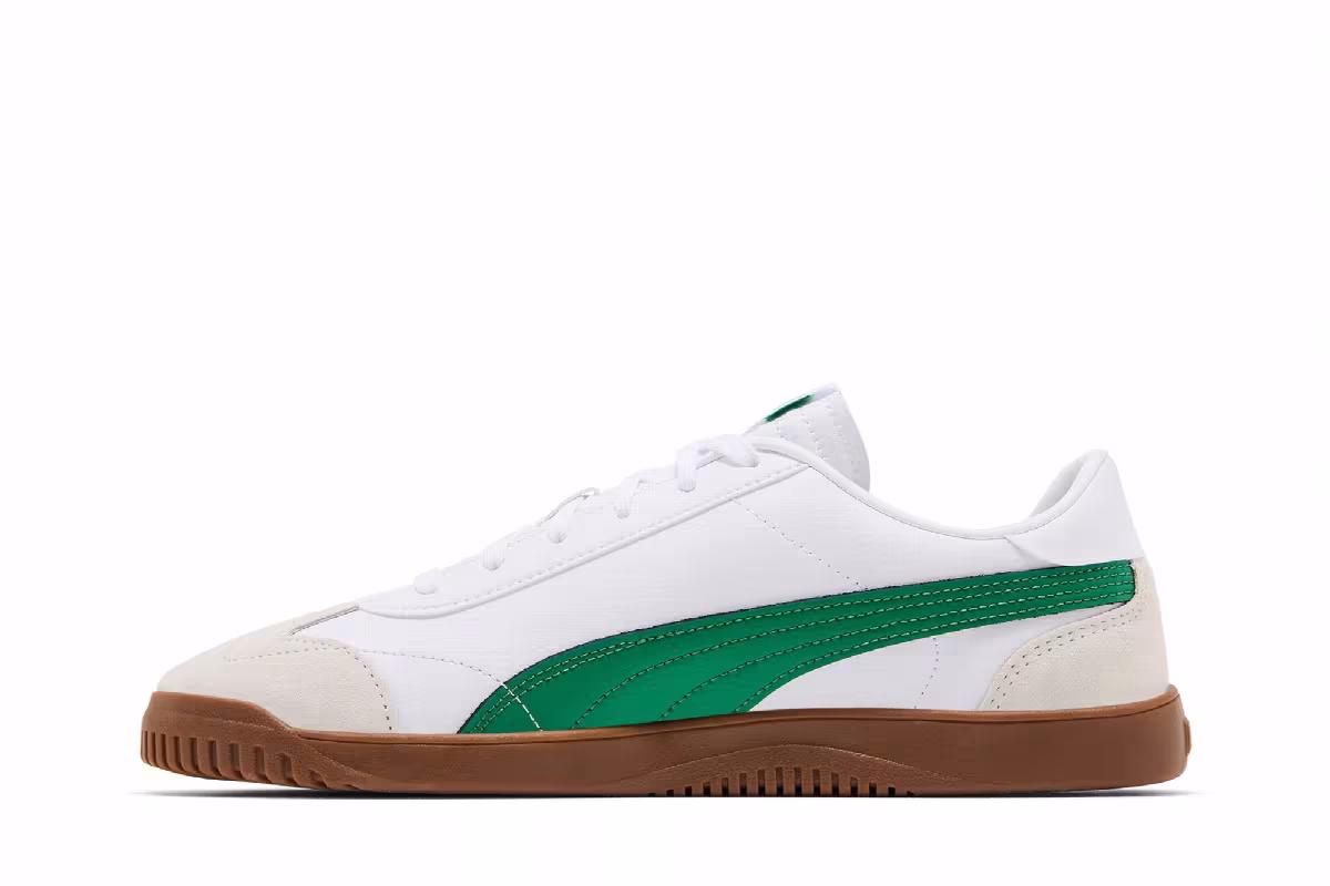 Puma Club 5v5 White Archive Green, view 4