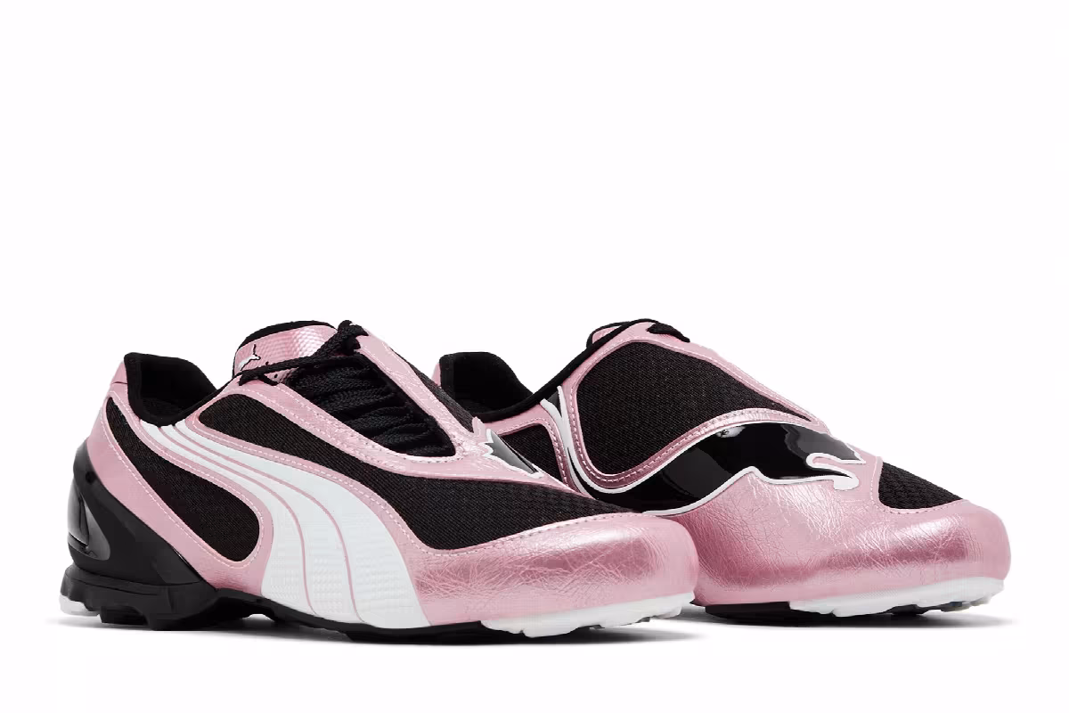 Puma V-S1 Metallic Pack - Black Poised Pi, view 9