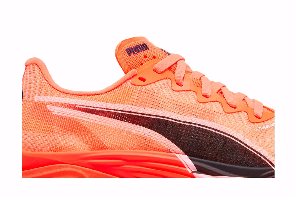 Puma Women's Deviate Nitro Elite 3 Glowing Red, view 3