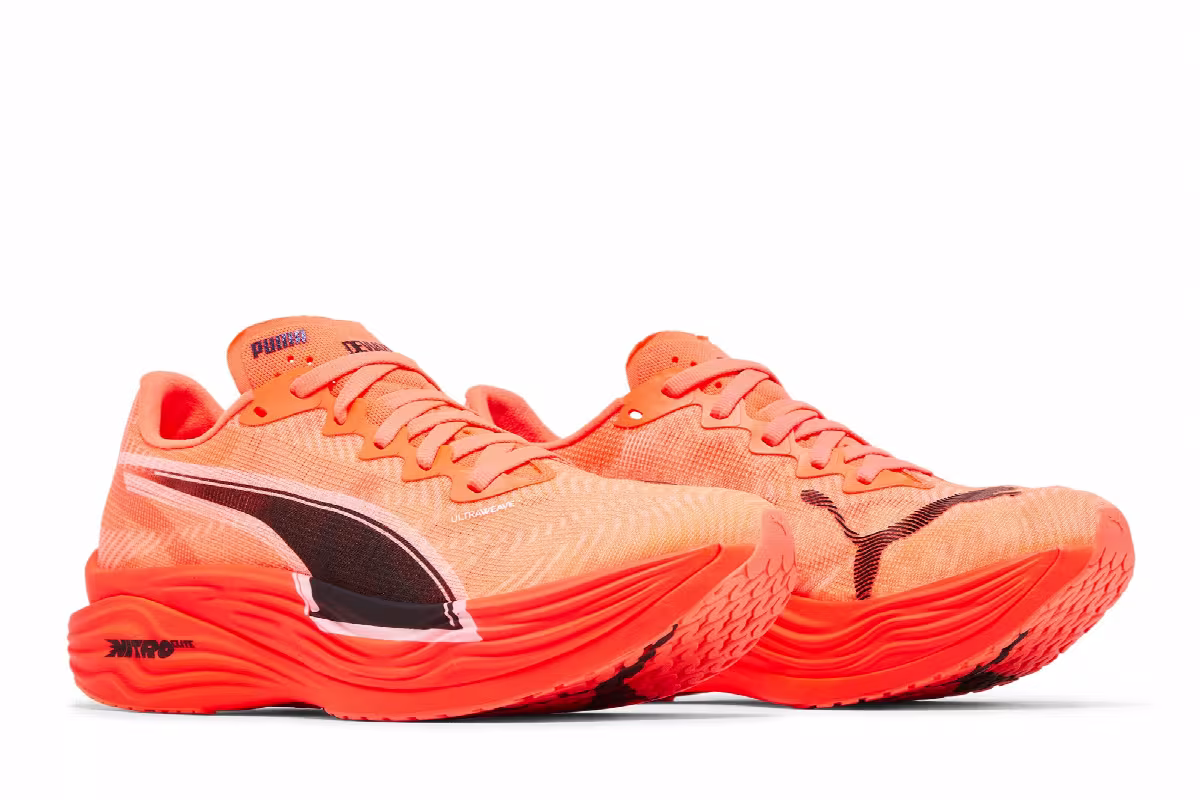 Puma Women's Deviate Nitro Elite 3 Glowing Red, view 9
