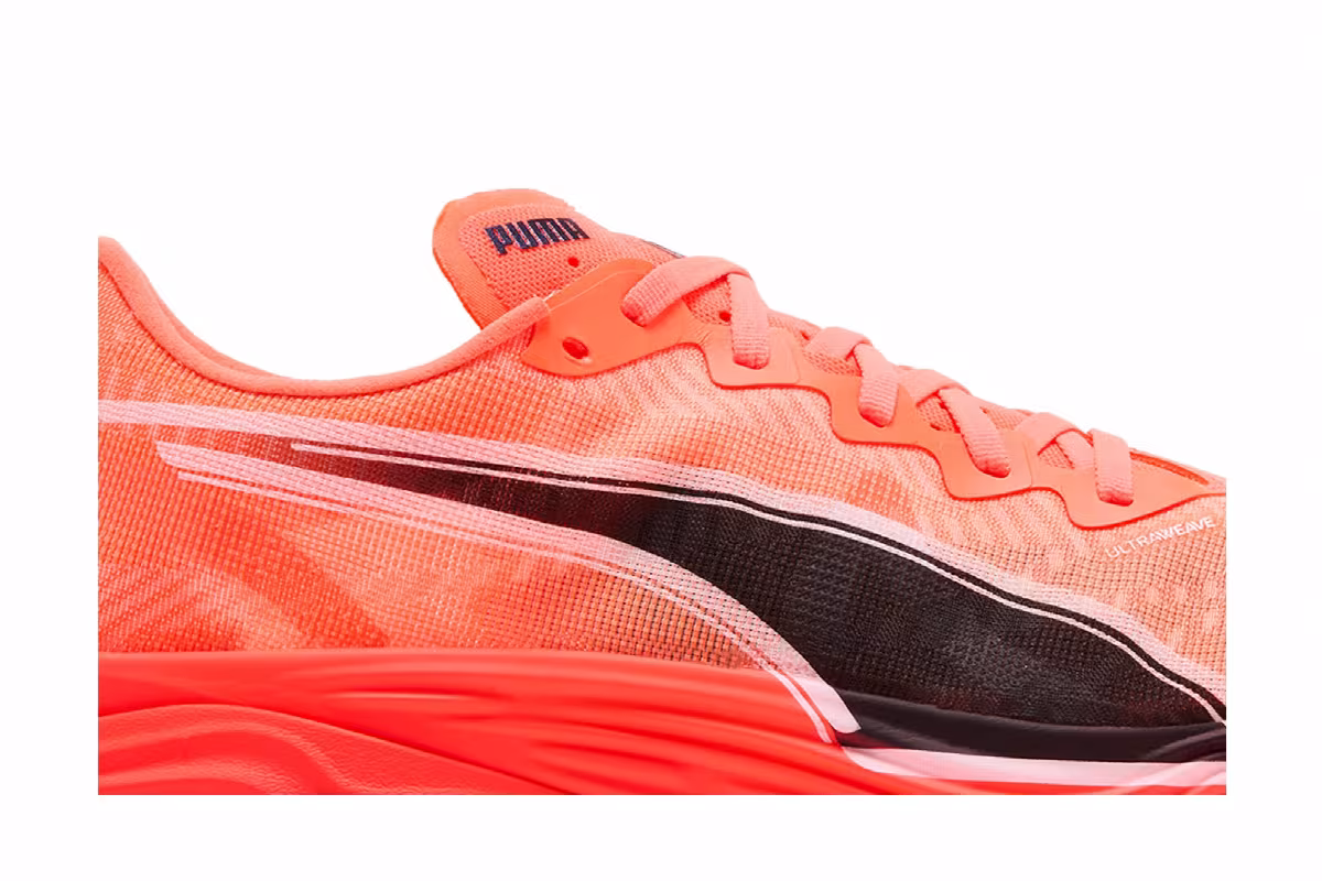Puma Deviate Nitro Elite 3 Glowing Red, view 3