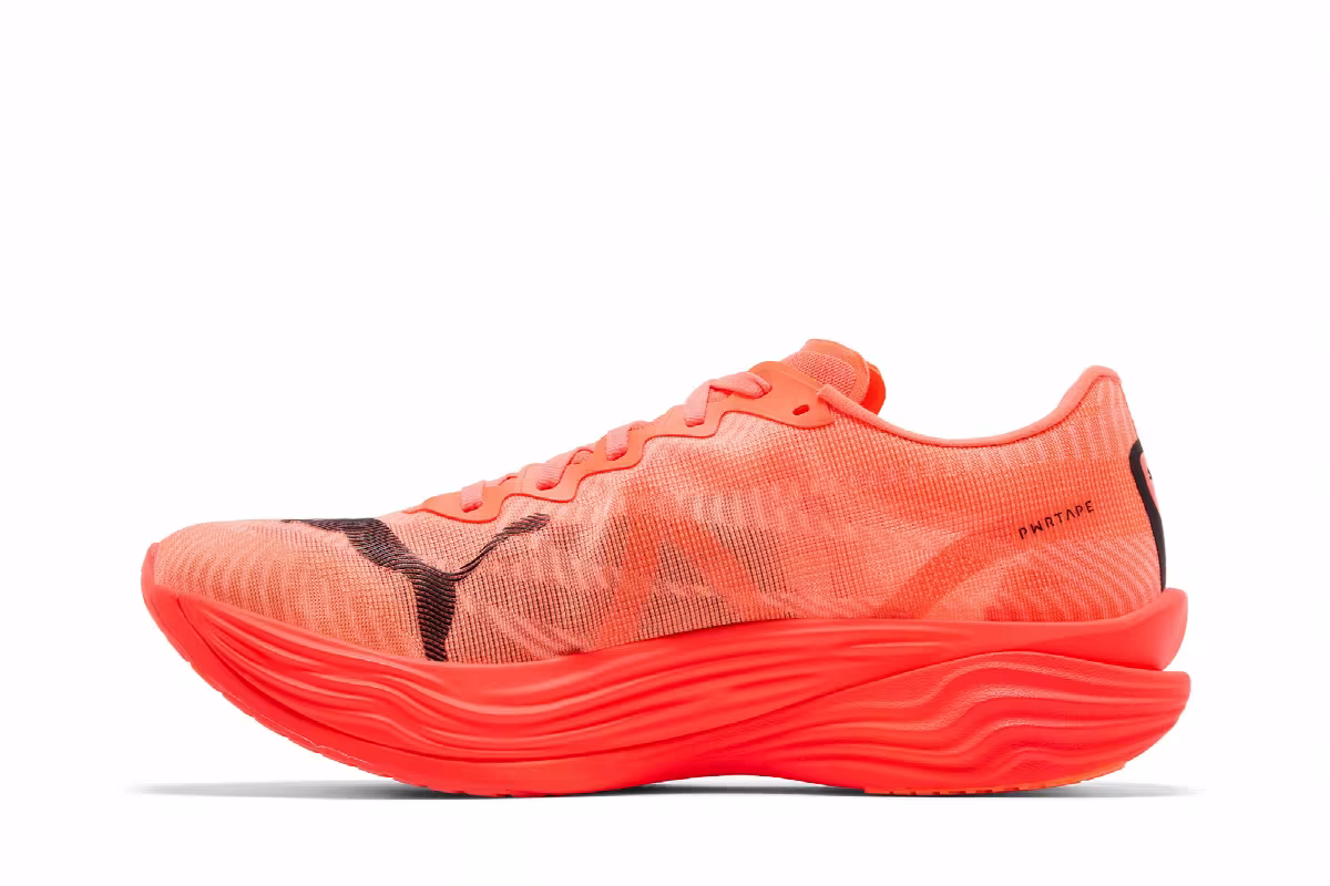 Puma Deviate Nitro Elite 3 Glowing Red, view 4
