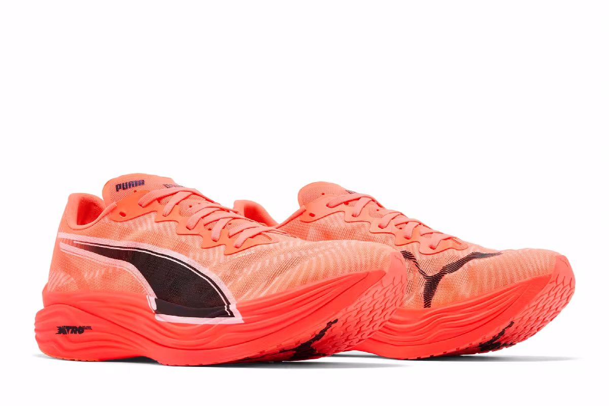 Puma Deviate Nitro Elite 3 Glowing Red, view 9