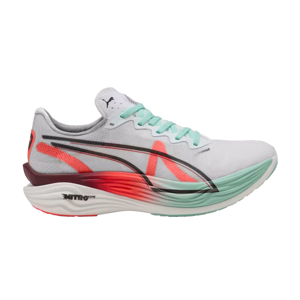 HYROX x Puma Women's Deviate Nitro Elite 3 Glowing Red Mint Melt