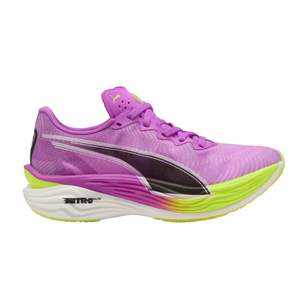 Puma Women's Deviate Nitro Elite 3 Pure Magenta Yellow Alert