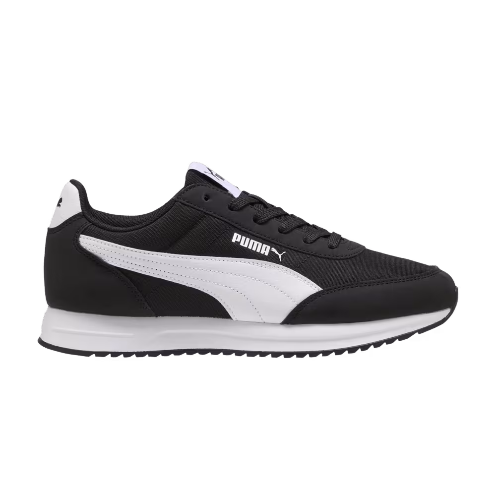 Puma R78 Lightwind Black White