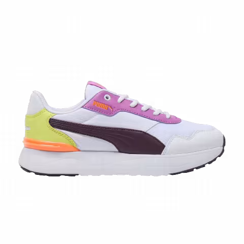 Puma Wmns R78 Voyage 'White Midnight Plum Lemon Sherbert'