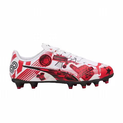 Christian Pulisic x Puma Ultra Legacy FG/AG Big Kid 'Allover Print - White Red Black'