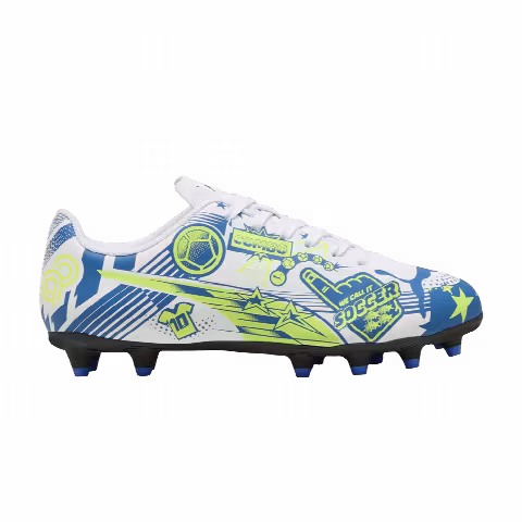 Christian Pulisic x Puma Ultra Legacy FG/AG Big Kid 'Allover Print - Lake Blue Yellow Alert'