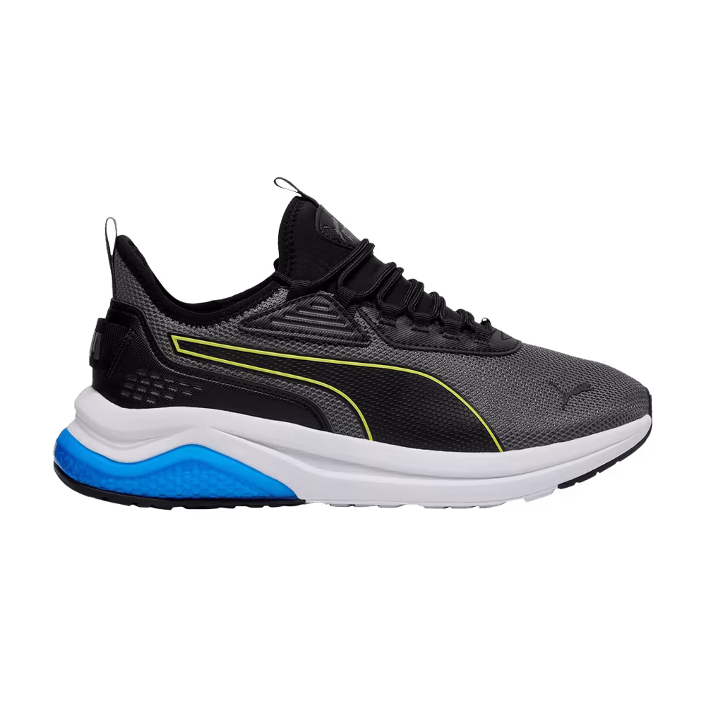Puma Amplifier Wide Cool Dark Grey Electric Lime