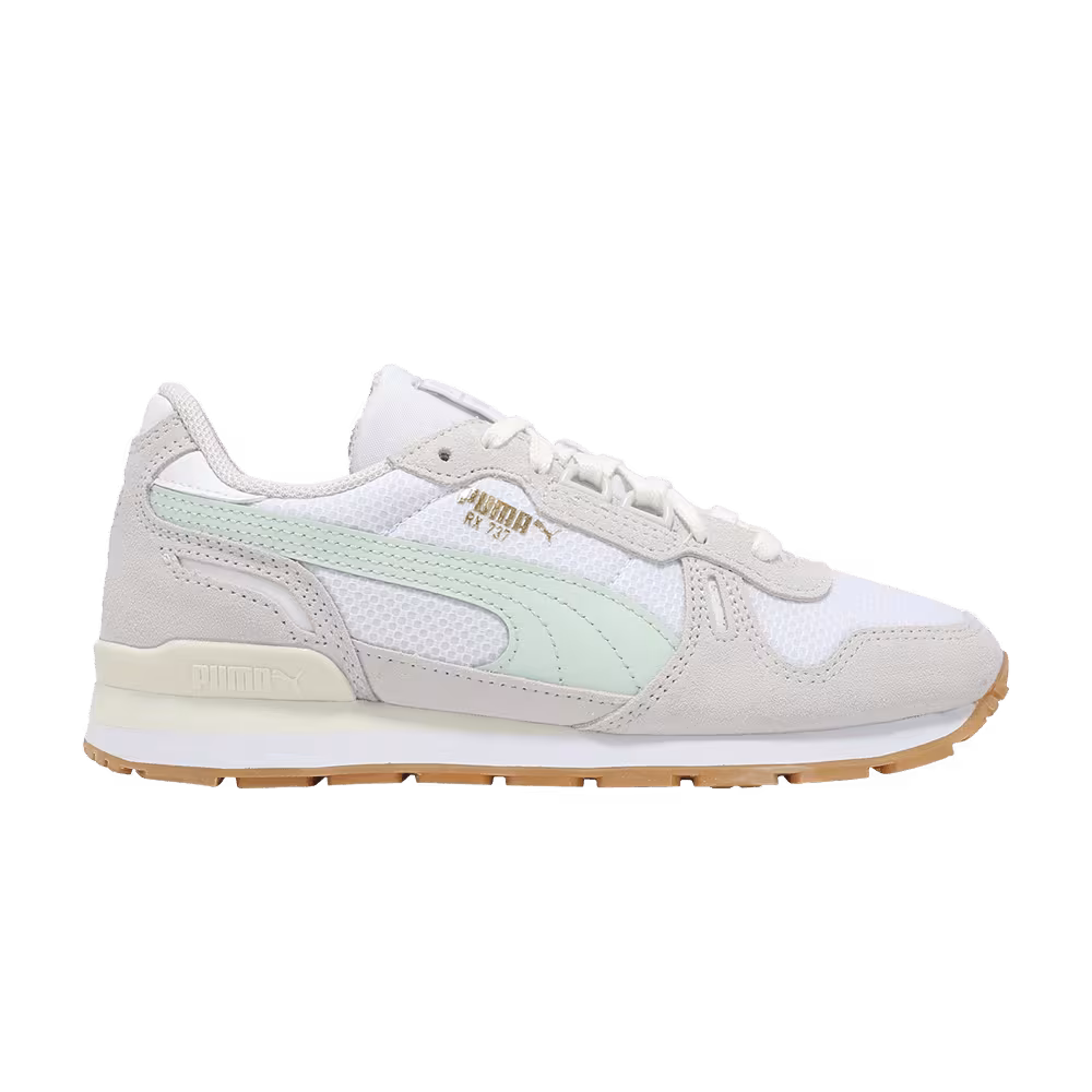 Puma Women's RX 737 White Green Gum