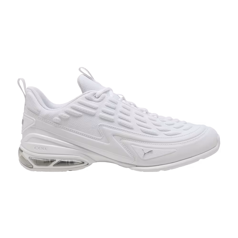 Puma Meza White Silver