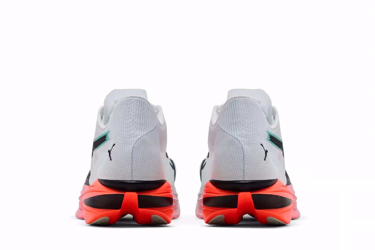 Puma Fast-R Nitro Elite 3 White Glowing Red Mint, view 7