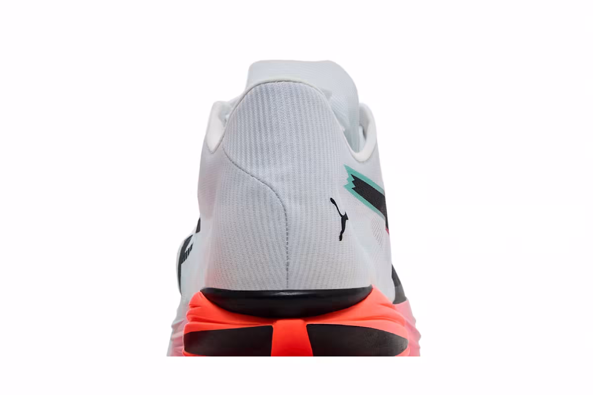 Puma Fast-R Nitro Elite 3 White Glowing Red Mint, view 8