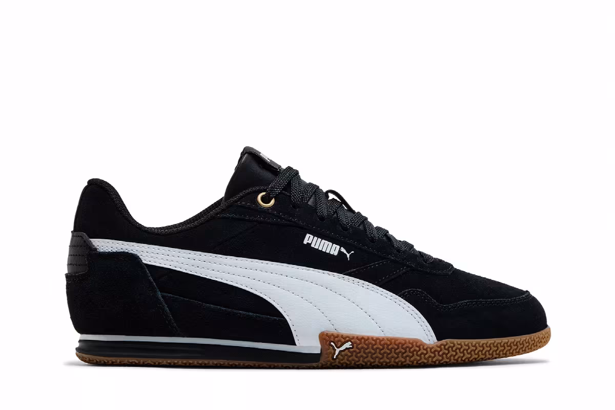 Puma Women's Bella Donna SD Black White, view 2