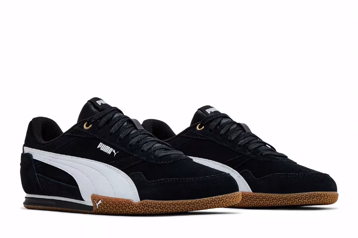 Puma Women's Bella Donna SD Black White, view 9