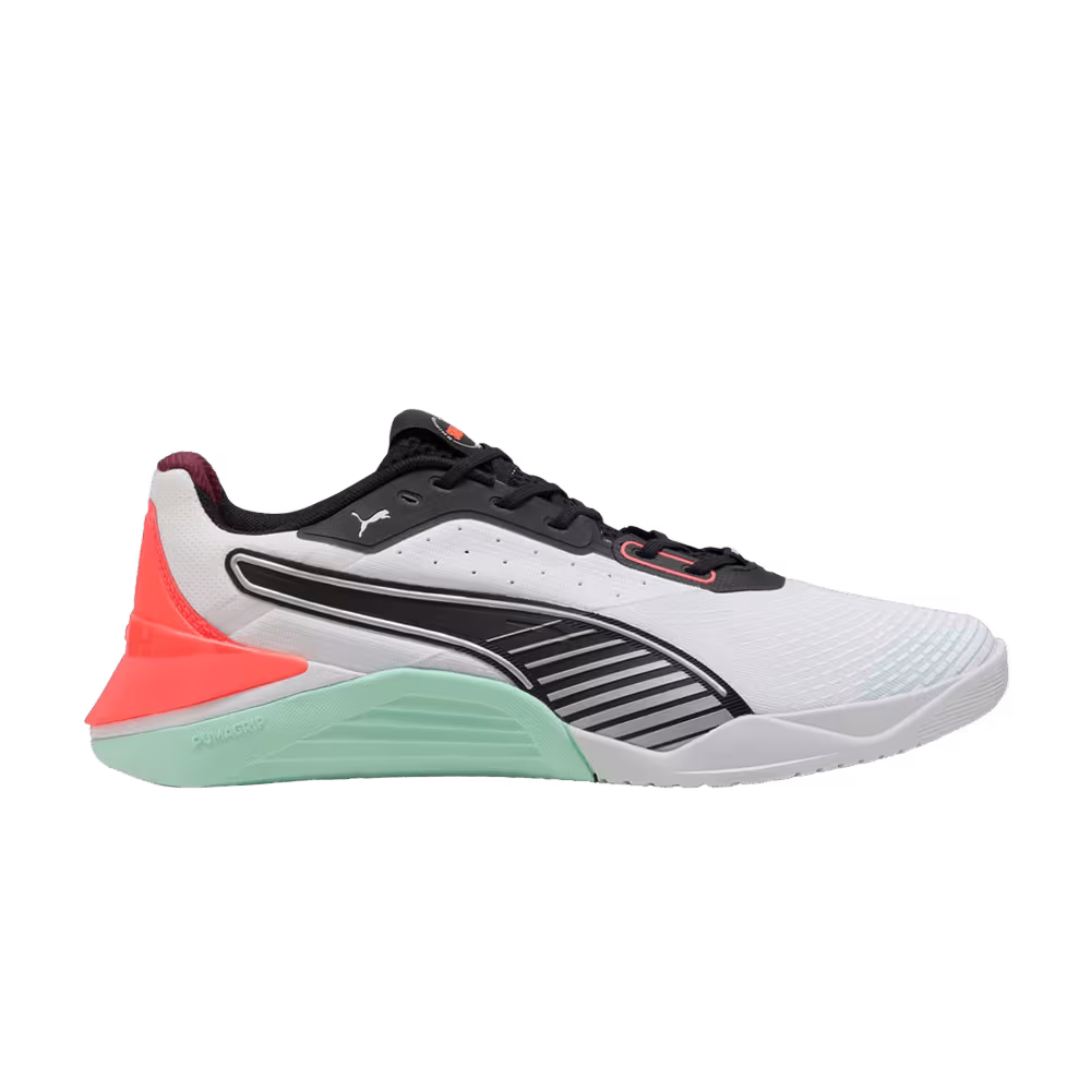 Puma Fuse 4.0 White Black Glowing Red
