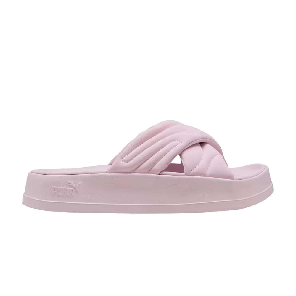Puma Women's Leadcat Platform Sandal Rose Mauve