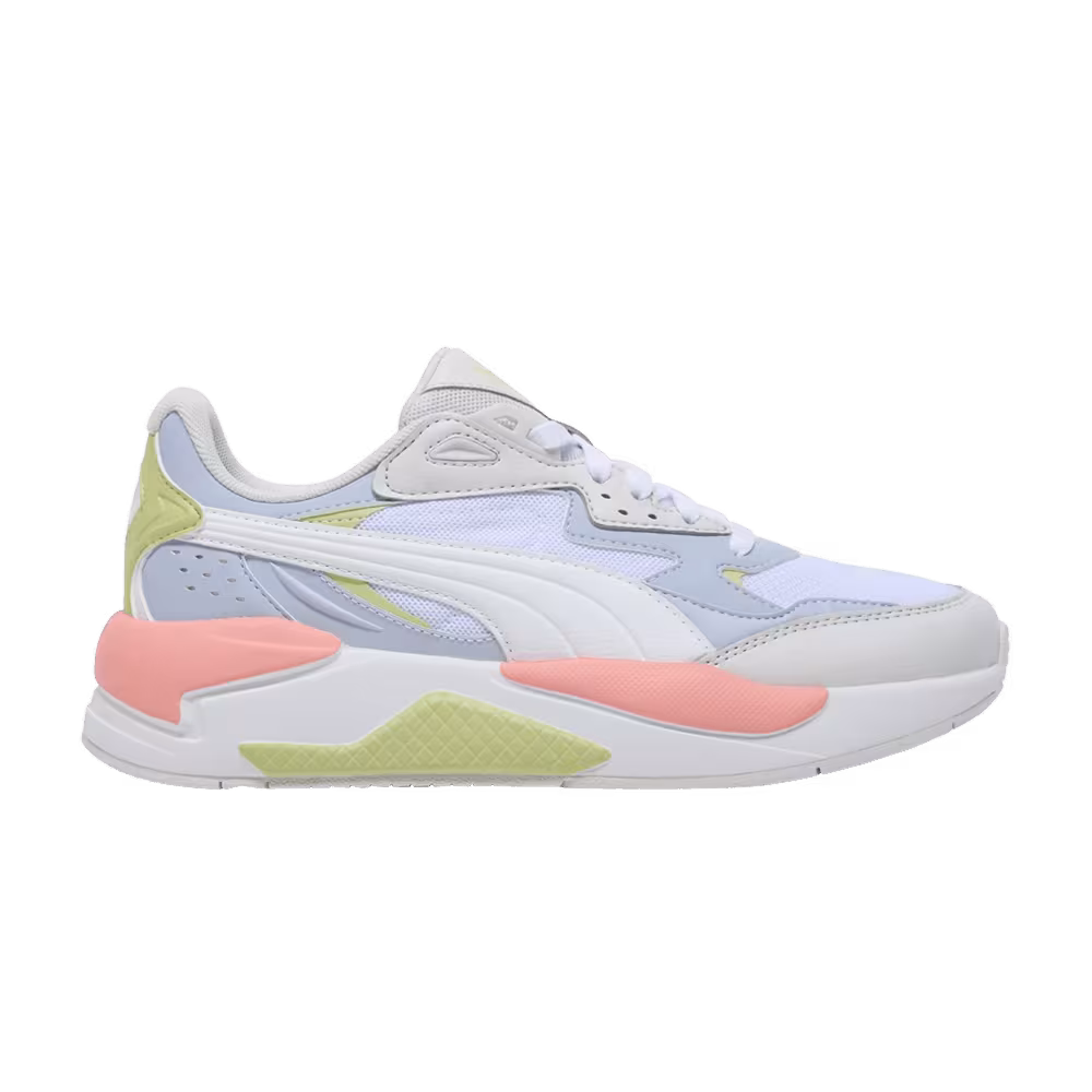 Puma Women's X-Ray Speed Feather Grey Pink Green