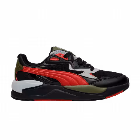 Puma X-Ray Speed Wide 'Black Red Fire Grey'