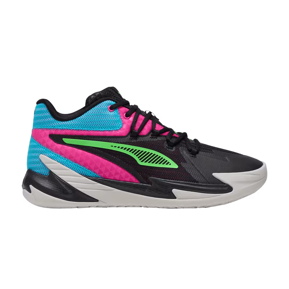 Puma Dagger Black Fluro Pink