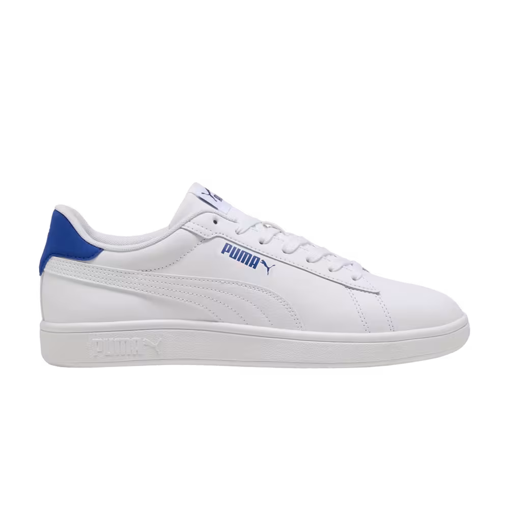 Puma Smash 3.0 Leather White Vivid Blue