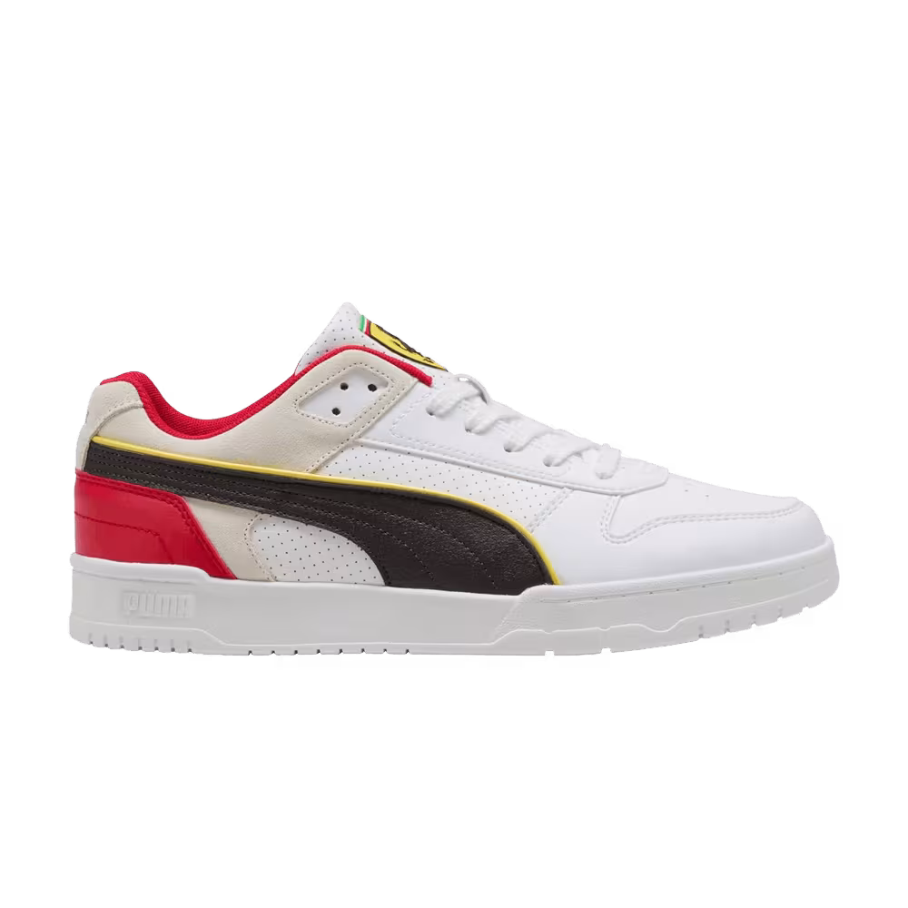 Scuderia Ferrari x Puma RBD Game Low White Rosso Corsa