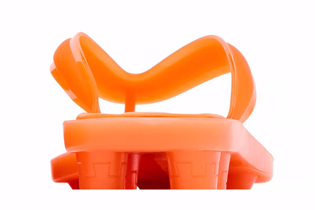 Fenty x Puma Women's Cat Cleat Jelly Sandal Pumpkin Pie, view 8