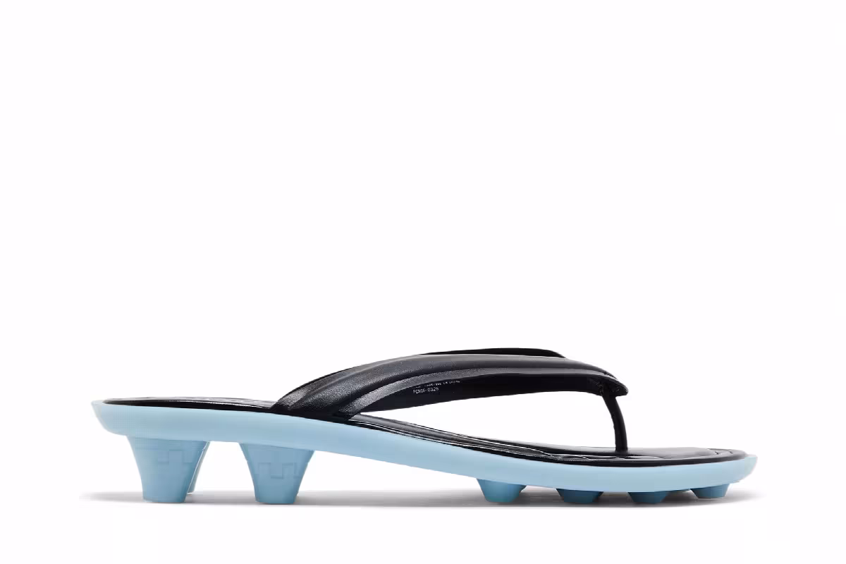 Fenty x Puma Women's Cat Cleat Sandal Black Haute Tropic, view 2