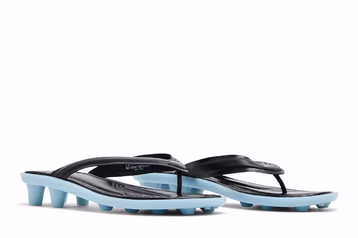 Fenty x Puma Women's Cat Cleat Sandal Black Haute Tropic, view 9