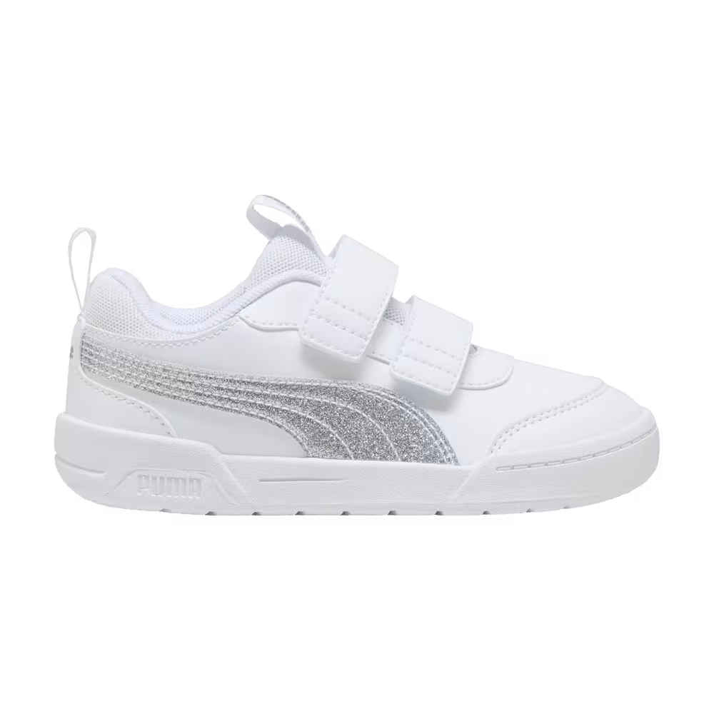Puma Multiflex 2 Little Kid Glitz - White Silver
