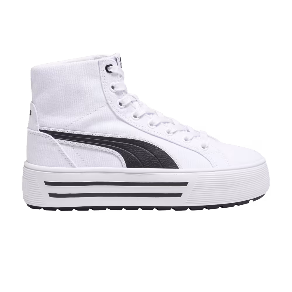 Puma Women's Kaia 2.0 Mid White Black