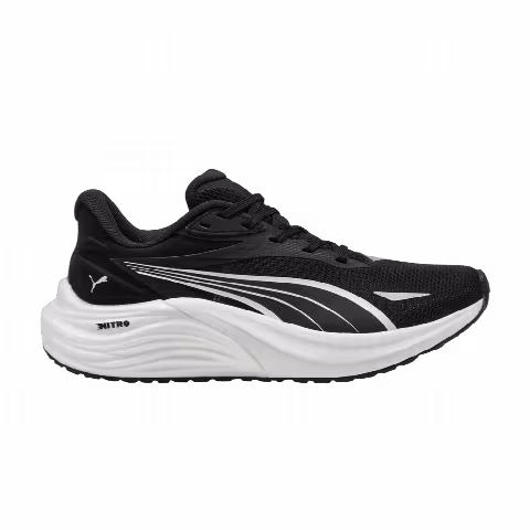 Puma Electrify Nitro 4 Big Kid 'Black White'