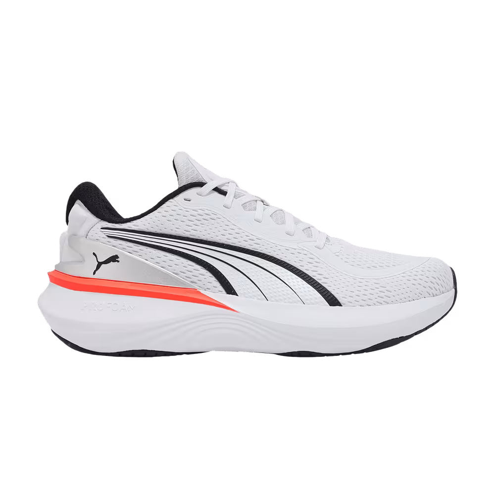 Puma Scend Pro 2 White Glowing Red