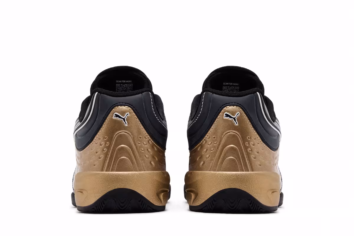 Puma V-S2 Goalgetter - Gold Black, view 7