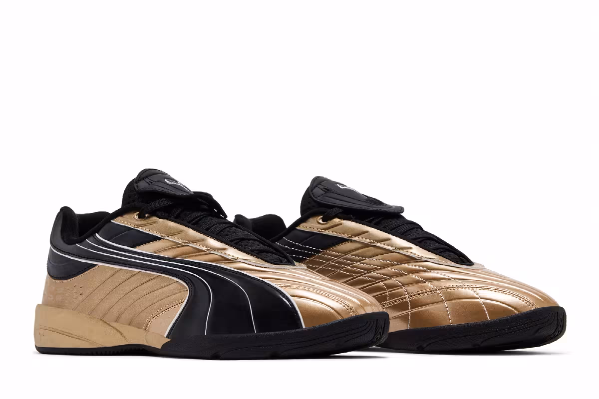 Puma V-S2 Goalgetter - Gold Black, view 9