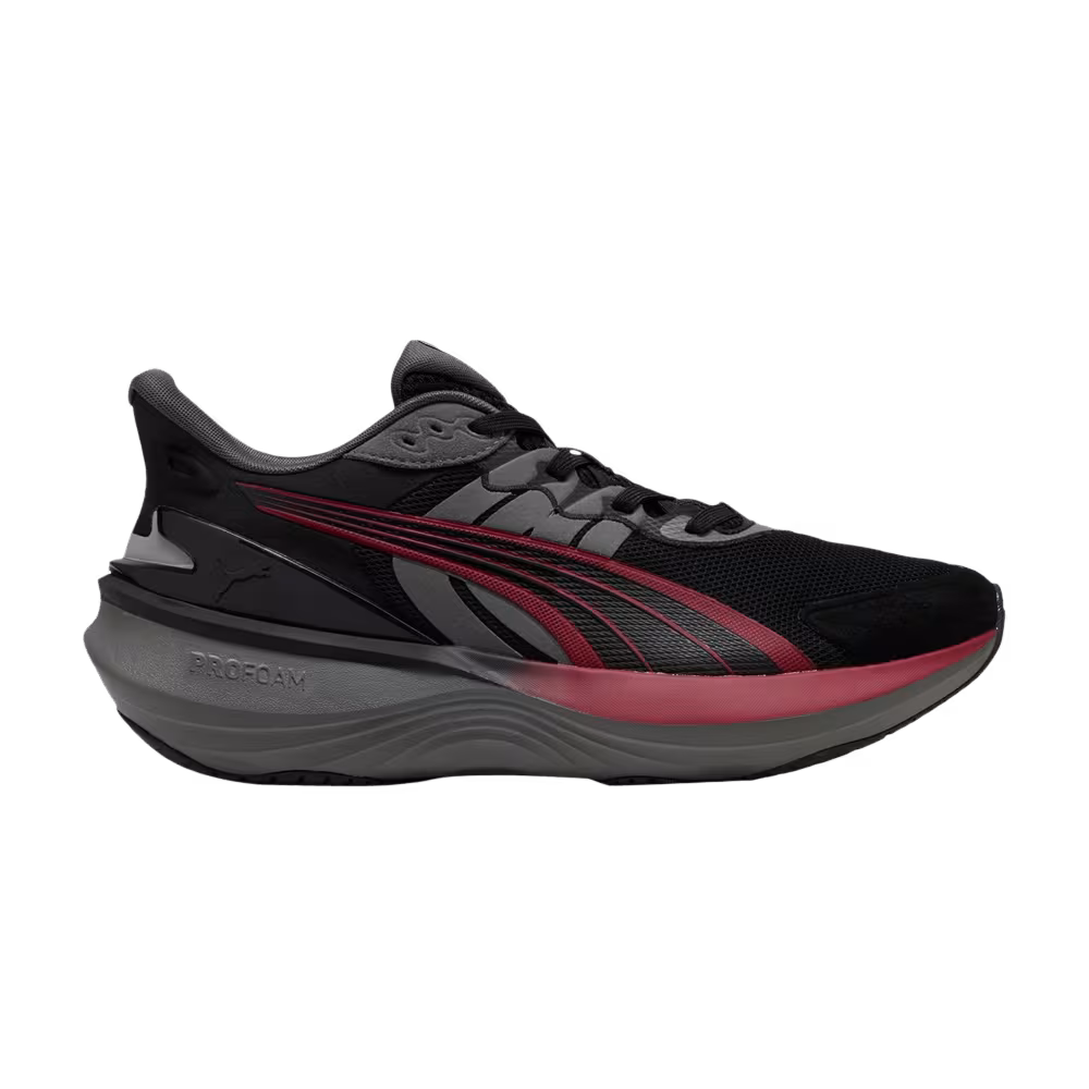 Puma Pulse Pro Black Dark Crimson