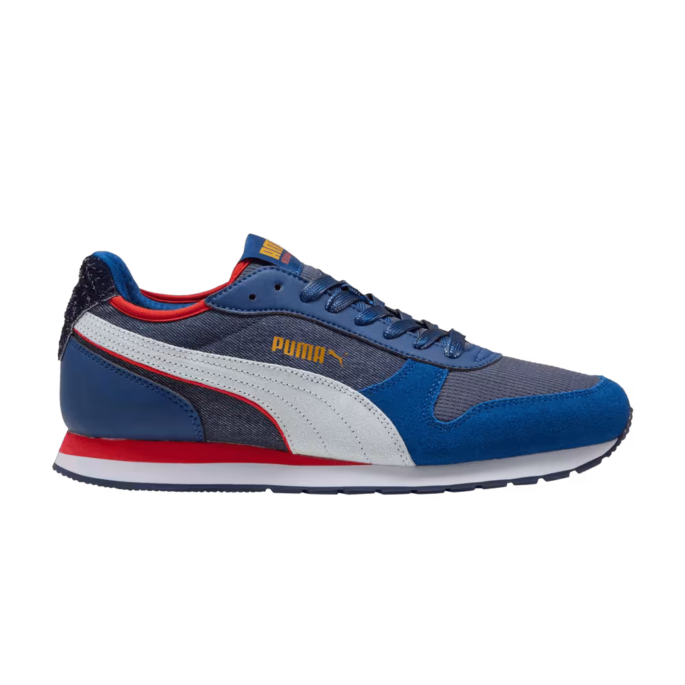 Puma ST Miler Navy White Fierce Red