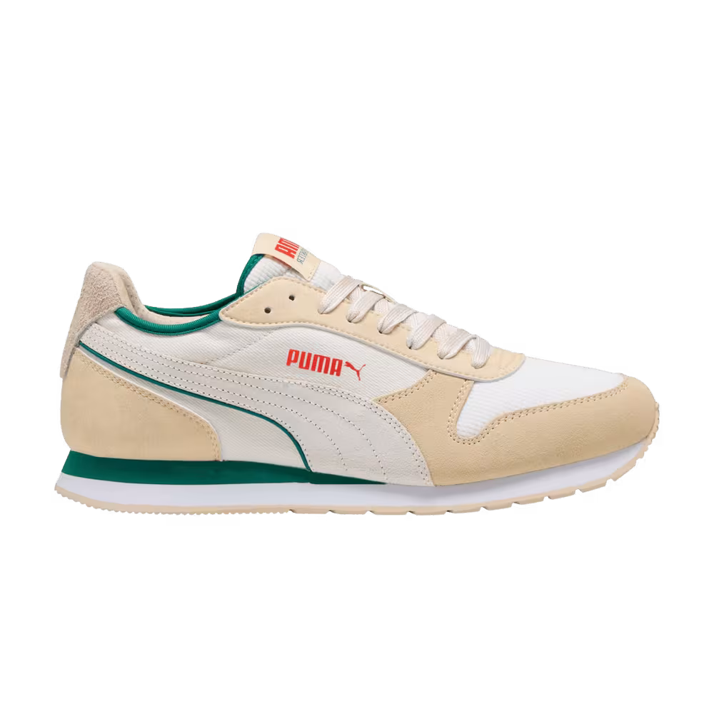 Puma ST Miler Warm White Wild Green