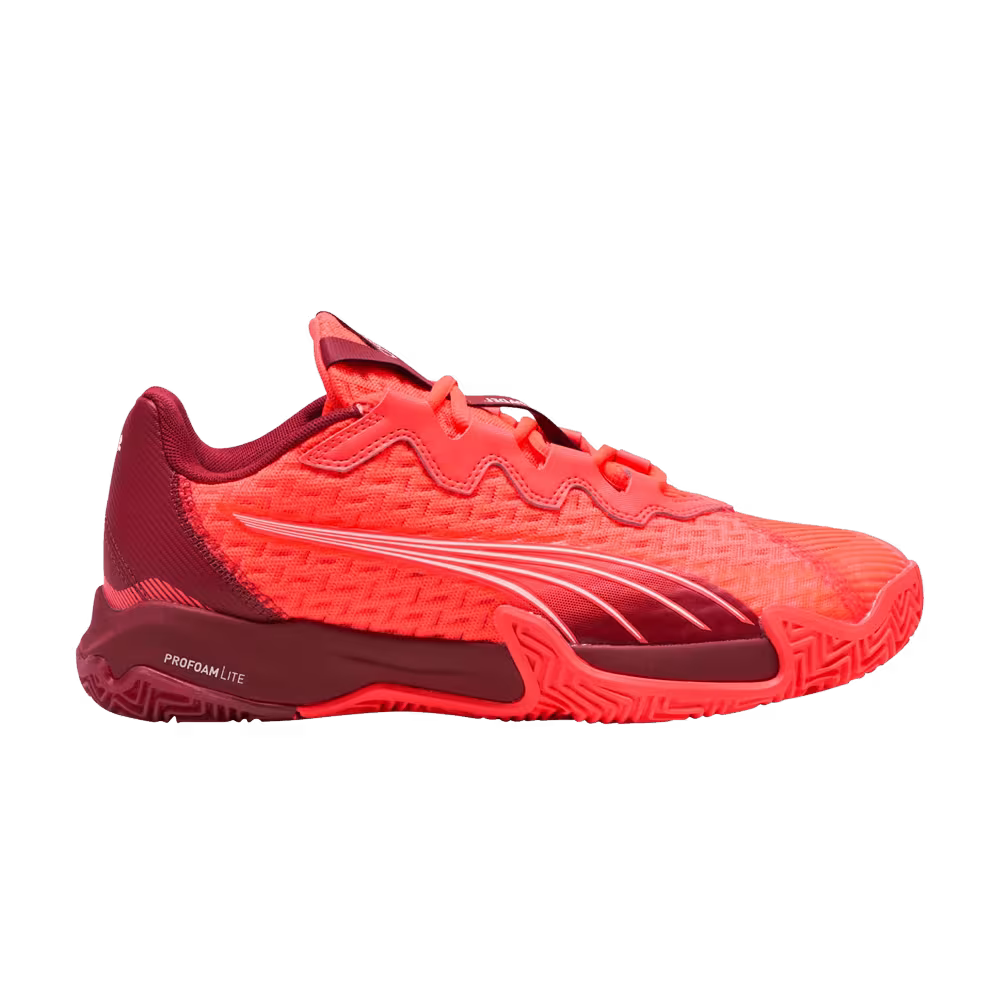 Puma Nova Elite Padel - Glowing Red