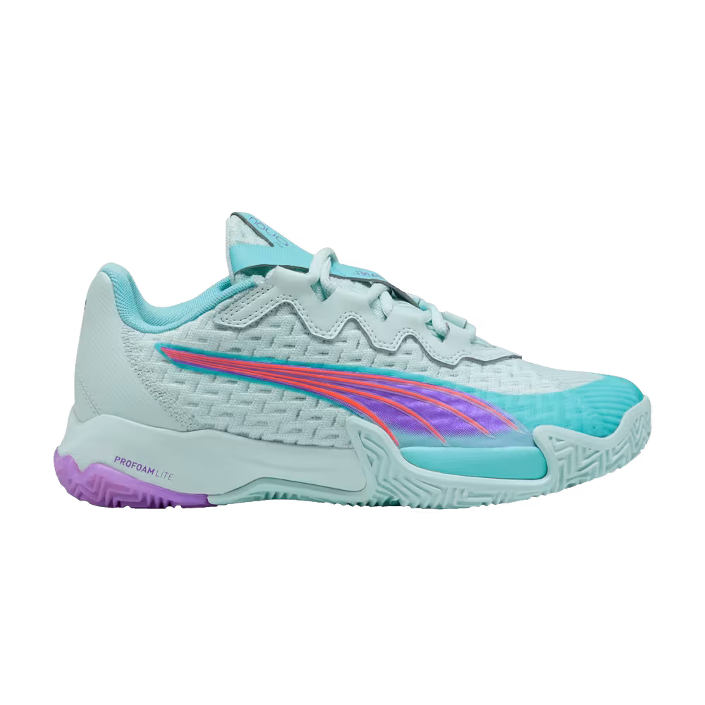 Puma Women's Nova Elite Padel - Peaceful Blue Purple Glimmer