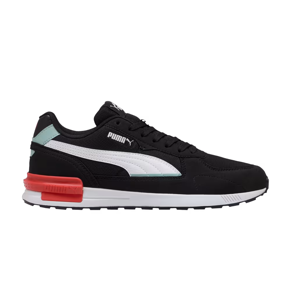 Puma Graviton Black White Modern Mint
