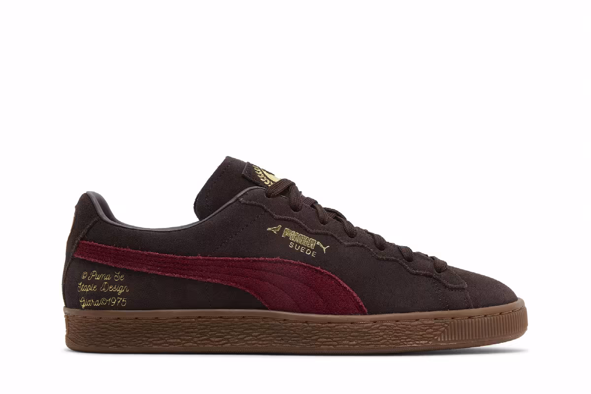 Jeff Staple x Puma Suede Gidra - Dark Chocolate, view 2