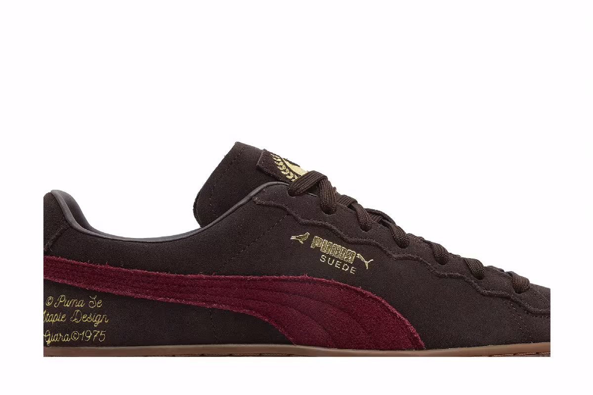 Jeff Staple x Puma Suede Gidra - Dark Chocolate, view 3