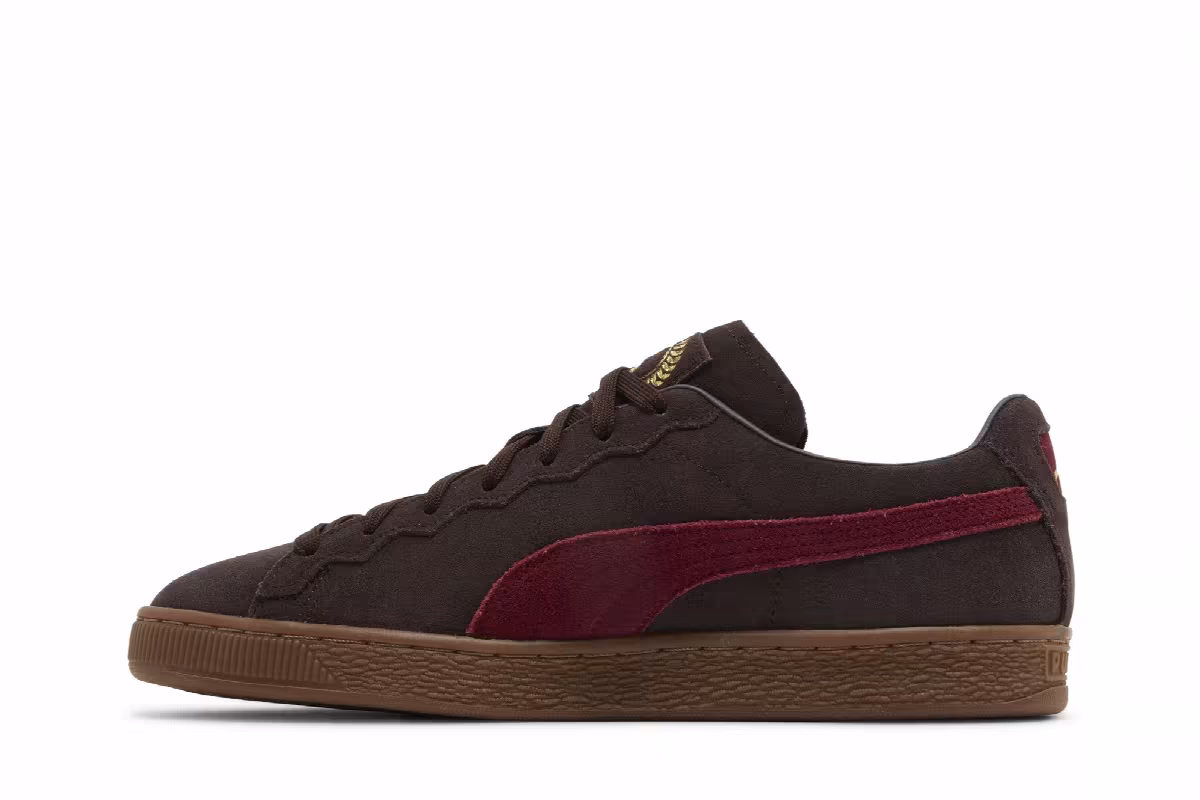 Jeff Staple x Puma Suede Gidra - Dark Chocolate, view 4